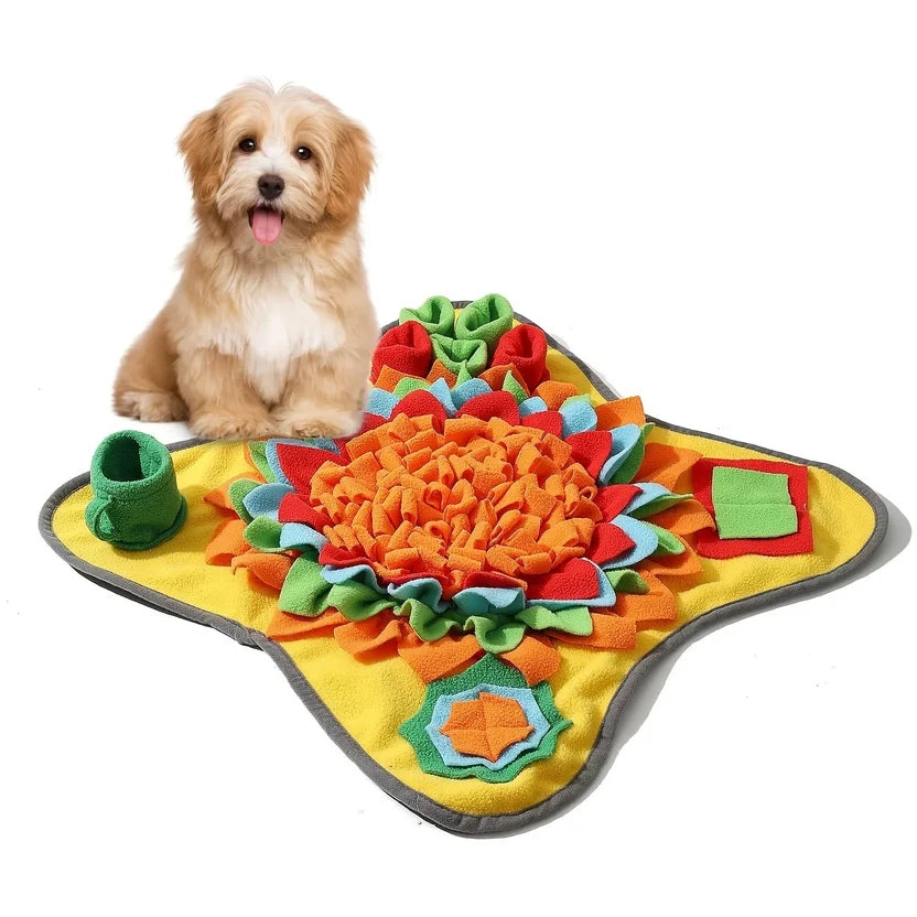 Alfombra interactiva para olfatear para perros