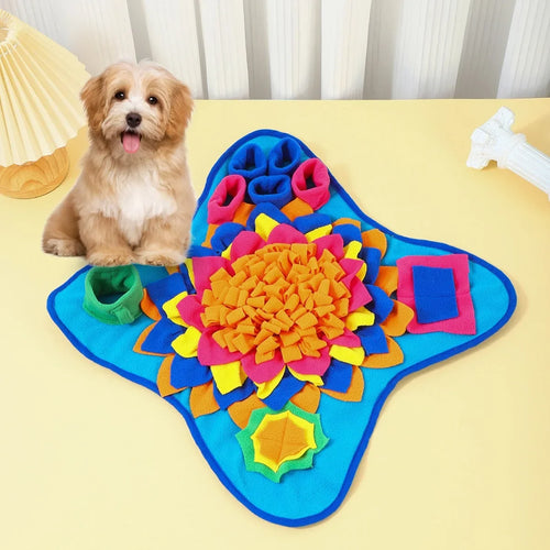 Alfombra interactiva para olfatear para perros