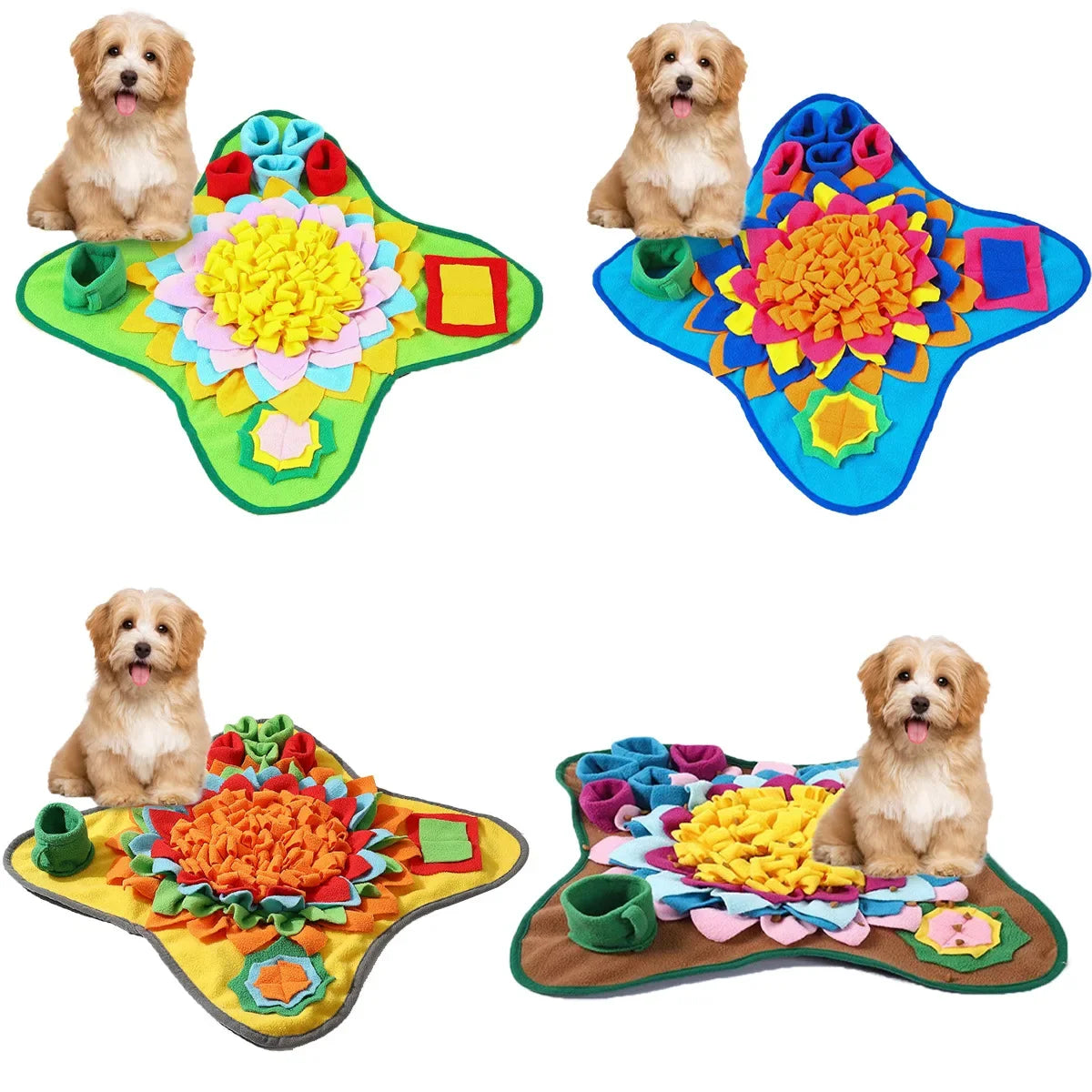 Alfombra interactiva para olfatear para perros