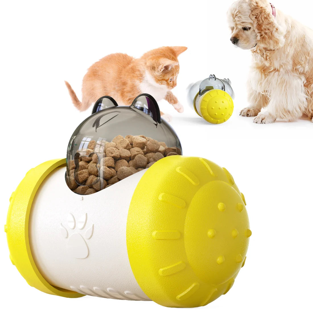 Juguete interactivo para mascotas que dispensa premios